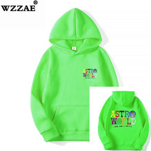 Load image into Gallery viewer, TRAVIS SCOTT ASTROWORLD WISH YOU WERE HERE HOODIES fashion letter ASTROWORLD HOODIE streetwear Man woman Pullover Sweatshirt