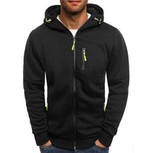 Load image into Gallery viewer, Covrlge Spring Men's Jackets Hooded Coats Casual Zipper Sweatshirts Male Tracksuit Fashion Jacket Mens Clothing Outerwear MWW148