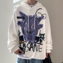 Load image into Gallery viewer, Autumn Winter New Devil Hoodie Men Fashion Casual Hoodies Loose Fleece Hip Hop Streetwear Men's Sweatshirt Anime Clothes