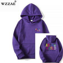 Load image into Gallery viewer, TRAVIS SCOTT ASTROWORLD WISH YOU WERE HERE HOODIES fashion letter ASTROWORLD HOODIE streetwear Man woman Pullover Sweatshirt
