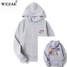 Load image into Gallery viewer, TRAVIS SCOTT ASTROWORLD WISH YOU WERE HERE HOODIES fashion letter ASTROWORLD HOODIE streetwear Man woman Pullover Sweatshirt
