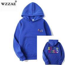 Load image into Gallery viewer, TRAVIS SCOTT ASTROWORLD WISH YOU WERE HERE HOODIES fashion letter ASTROWORLD HOODIE streetwear Man woman Pullover Sweatshirt
