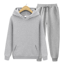 Load image into Gallery viewer, Men's Sets Hoodies+Pants Autumn Winter Hooded Sweatshirt Sweatpants Fashion Slim Fit Men Set Hoodie Pant Hip Hop Pullover Hoody
