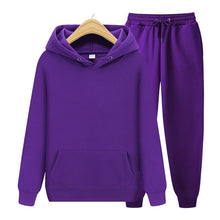 Load image into Gallery viewer, Men's Sets Hoodies+Pants Autumn Winter Hooded Sweatshirt Sweatpants Fashion Slim Fit Men Set Hoodie Pant Hip Hop Pullover Hoody
