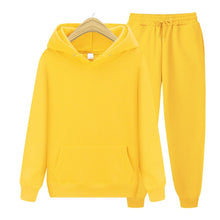 Load image into Gallery viewer, Men's Sets Hoodies+Pants Autumn Winter Hooded Sweatshirt Sweatpants Fashion Slim Fit Men Set Hoodie Pant Hip Hop Pullover Hoody
