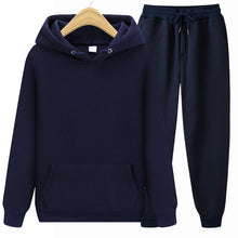 Load image into Gallery viewer, Men's Sets Hoodies+Pants Autumn Winter Hooded Sweatshirt Sweatpants Fashion Slim Fit Men Set Hoodie Pant Hip Hop Pullover Hoody

